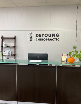 Chiropractic Wayland MI Front Desk Area