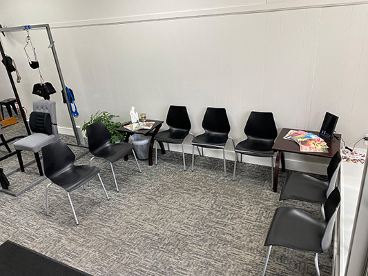 Chiropractic Wayland MI Sitting Area With Chairs